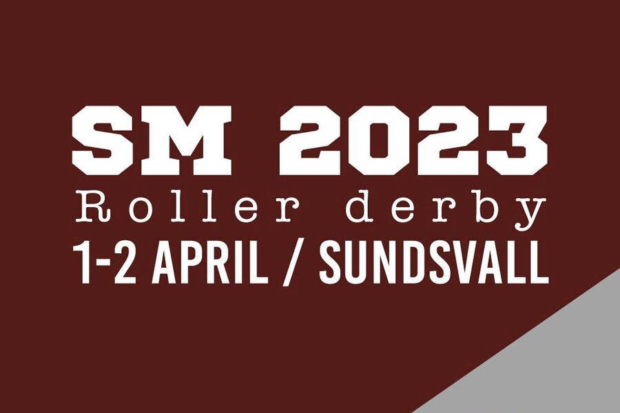 Roller Derby SM logga 2022 Norrköping 