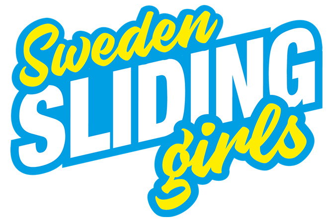 Text Sweden Sliding Girls